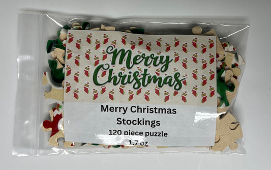 Merry Christmas Stockings Puzzle