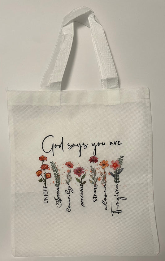 God Says Tote Bag