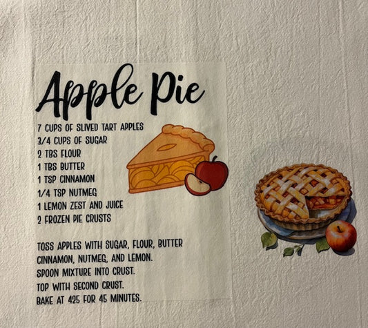 Apple Pie Kitchen Towel