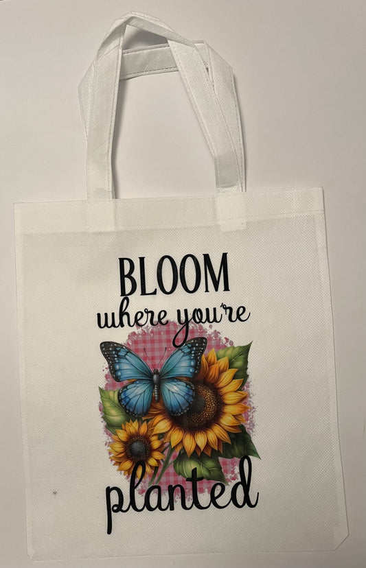 Bloom Where You’re Planted Tote Bag