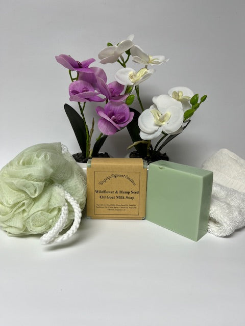 Wildflower Breeze & Hemp Seed Oil Goat Milk Soap