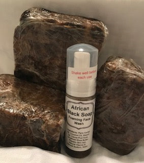 African Black Soap Foaming Face Wash